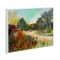 Stupell Industries Poppy Sunset Landscape Wall Plaque Art Design by Linda McClure